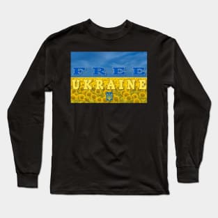 Free Ukraine Long Sleeve T-Shirt